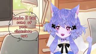 ASMR RP: Your Catgirl Hogs Your Keyboard as Your Computer Fans Whirr, She Asks for Valentine’s Walk