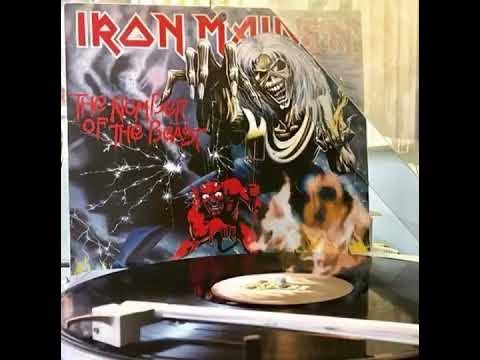 Iron Maiden “The number of the beast” on fire 