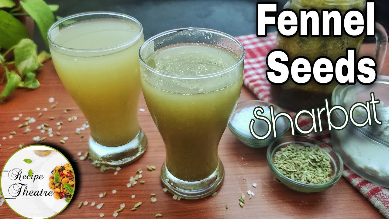 Saunf Sharbat Recipe सौंफ शरबत How To Make Fennel Seed Drink Variyali Sharbat बडीशोप सरबत