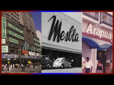 LOJAS GIGANTES DE ANTIGAMENTE QUE FALIRAM E DEIXARAM SAUDADES!  NOSTALGIA, FOTOS E HISTÓRIA.