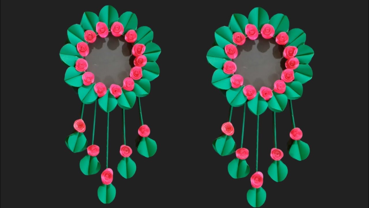 Beautiful color Paper wall hanging/Wall decoration with Papers/Paper