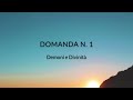 Domanda 1 demoni e divinit