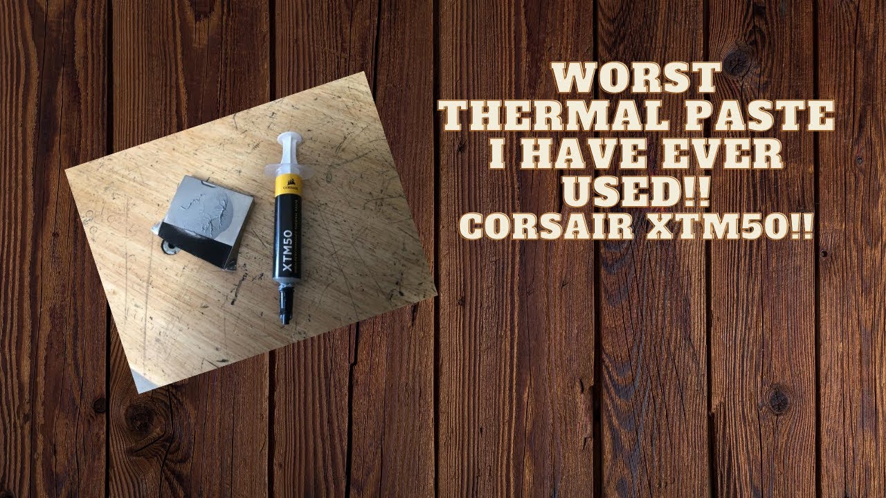 Test : Corsair XTM70 Thermal paste - Résultats : sur 6 
