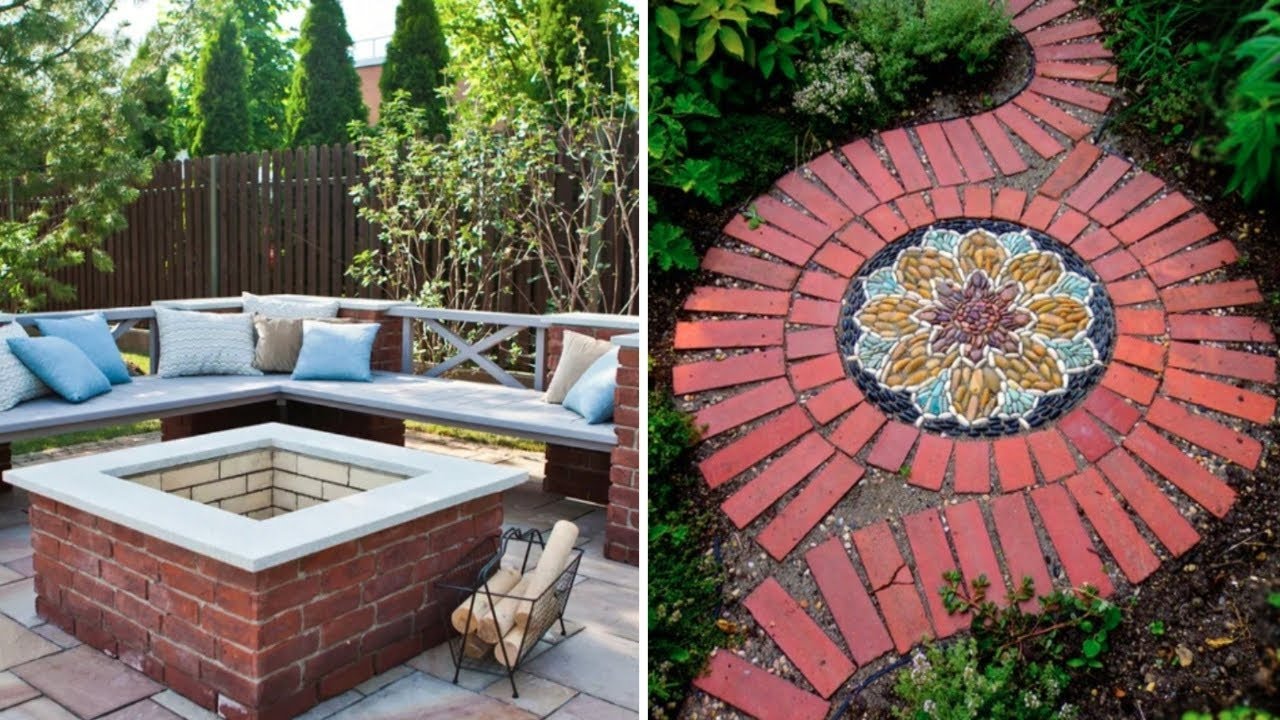 Stunning red brick ideas for your garden! Not perfect, creative yard