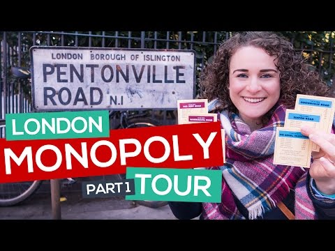 Video: Lokasi Papan Monopoli dengan Bus London