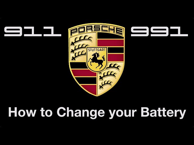 How to Change your Porsche 911 991 Battery With a Surprising