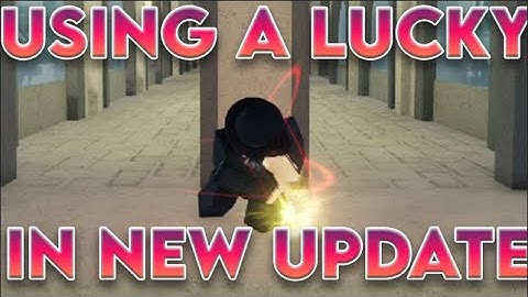 [YBA] USING A LUCKY ARROW IN THE NEW UPDATE?!