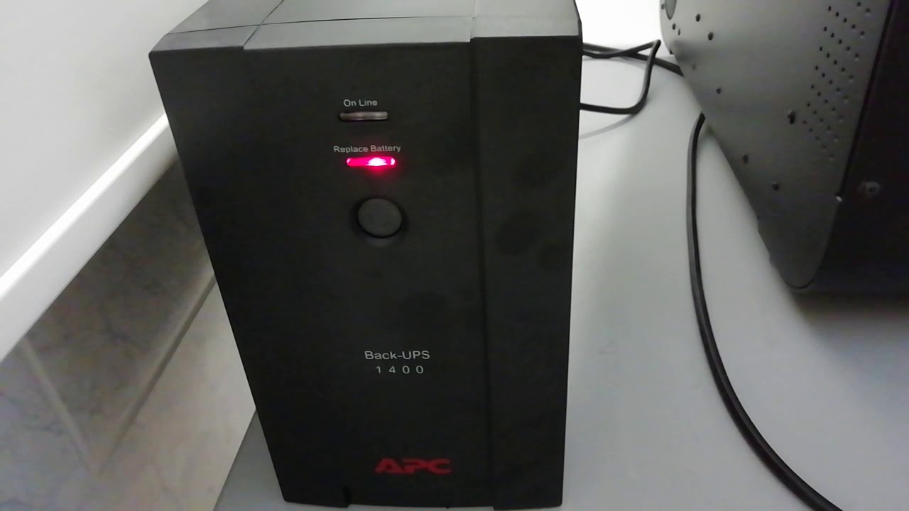 APC back UPS 1400 replacement battery YouTube