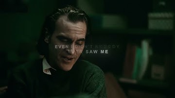 Loneliness | Multifandom | Joker & more | Mac DeMarco - Chamber of Reflection