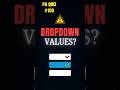 Power Apps Dropdown from Dataverse (Correct Column Type)