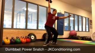 Dumbbell Power Snatch