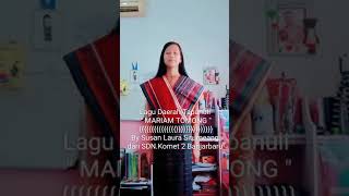 Lagu Mariam Tomong dari Tapanuli