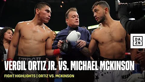 BRUTAL BODY SHOT | Vergil Ortiz Jr. vs. Michael Mc...