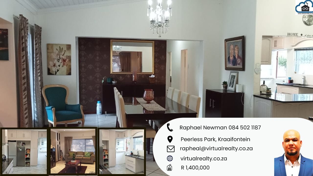 R 1,400,000 House For Sale in Peerless Park, Kraaifontein YouTube