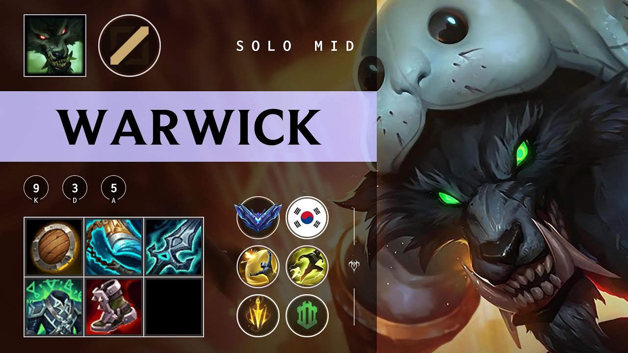 Warwick Mid vs Naafiri - KR Diamond Patch 25.24