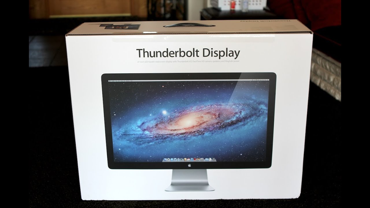 Apple Thunderbolt Display Unboxing (2011)
