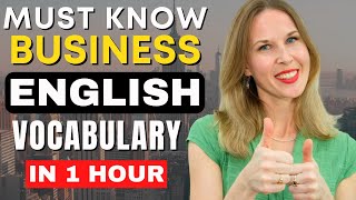 Must Know Business English Vocabulary | 1 HOUR ENGLISH LESSON by JForrest English 16,375 views 3 days ago 1 hour