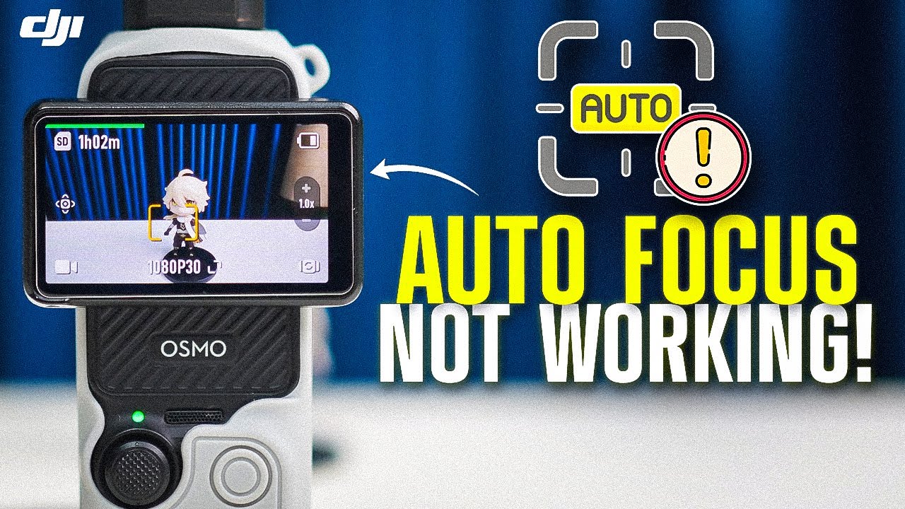 Исправлена ​​ошибка автофокусировки DJI Osmo Pocket | Медленная фокусировка на Pocket 3, 2 и 1 (1...