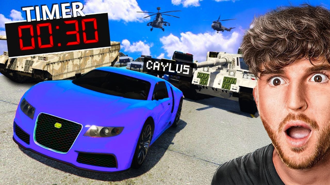 GTA 5 But CHAOS Happens Every 30 SECONDS.. - YouTube