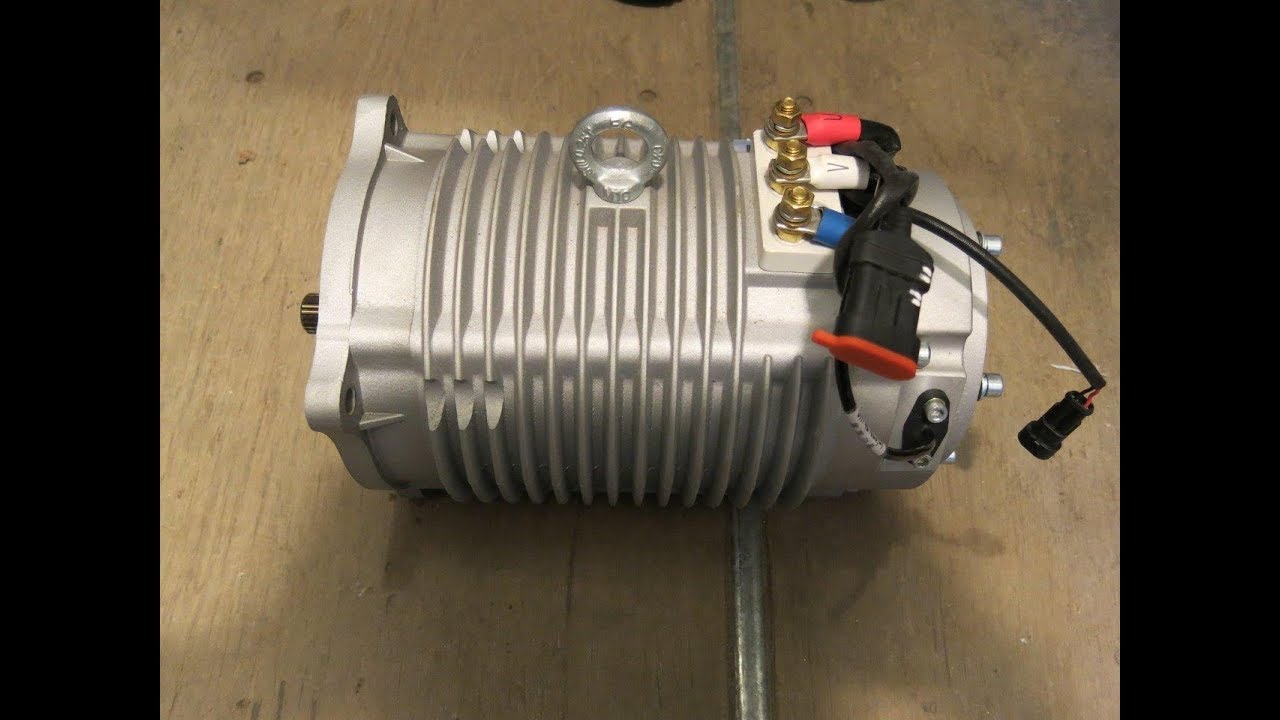 Мотор для электромобиля изнутри - YouTube