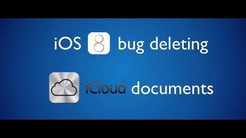 iOS 8 Bug deleting iWork documents from iCloud Drive