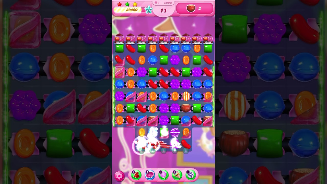Candy Crush Saga Level 5993 NO BOOSTERS - A S GAMING ✔️