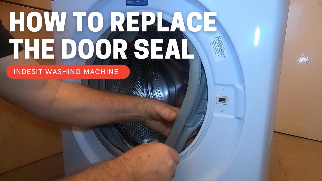 Gray Washing Machine Door Seal Gasket for Indesit IWSC 51051 C ECO EU