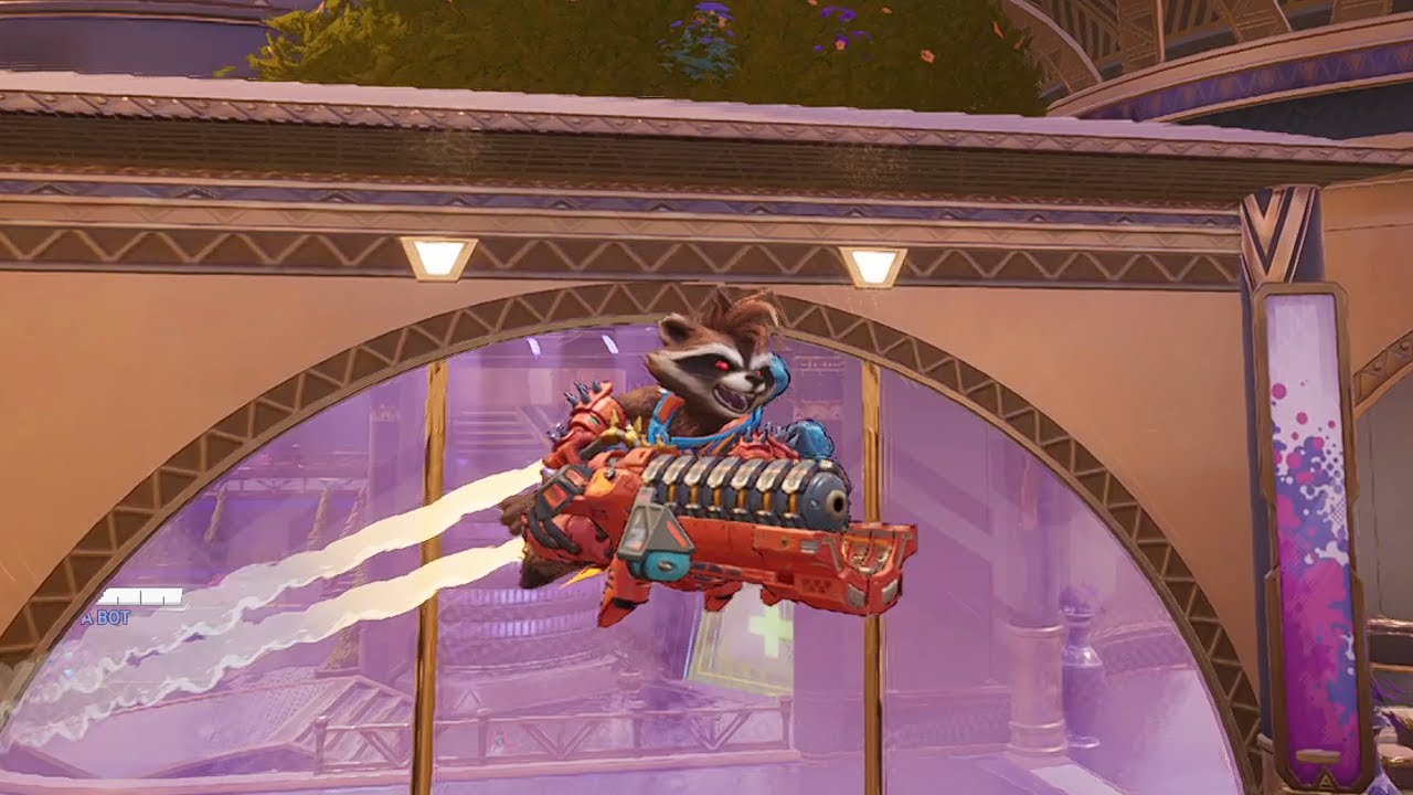 Rocket Raccoon Jetpack Trick in Marvel Rivals