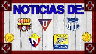 Noticias de Barcelona, LDU, Emelec, Nacional y Delfín - Fútbol Ecuatoriano