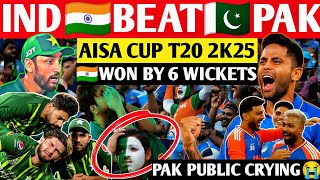 IND vs PAK! INDIA BEAT PAKISTAN | A. SHARMA 74(39) S. GILL 47(28) |  | AISIA CUP T20 DP WORLD 2025