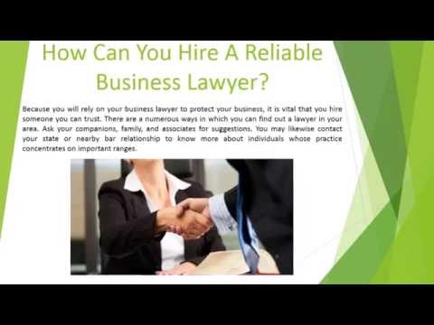 Jeremy Eveland - Why You Should Hire a Excellent Business Lawyers