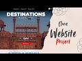 Incredible India Website Clone Project Showcase