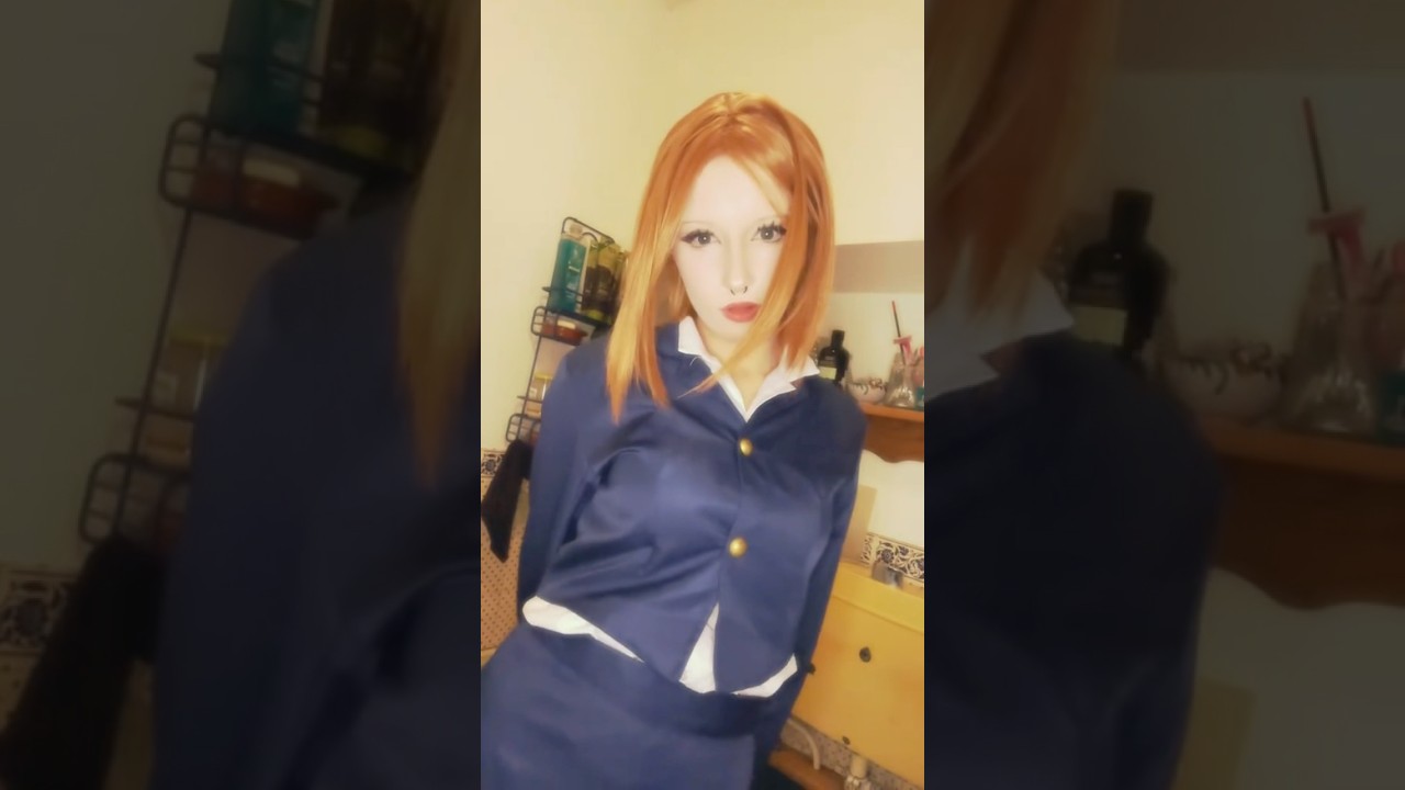 nobara cosplay  #makeup #makeuptutorial #mua #grwm #jjk #jujutsukaisen #nobara #nobarakugisaki