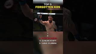 KNOCKOUTS you probably FORGOT #ufc