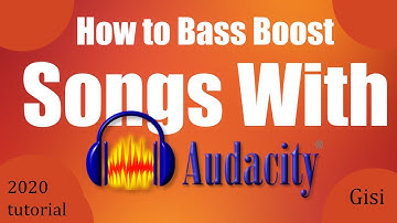 Audacity Tutorial : How to Bass Boost songs in 2 mins (2020)
