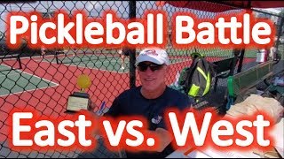 Pickleball Battle East vs West - Josh Miller & Jason Mancuso vs. Brad Emdur & Nick Puschak