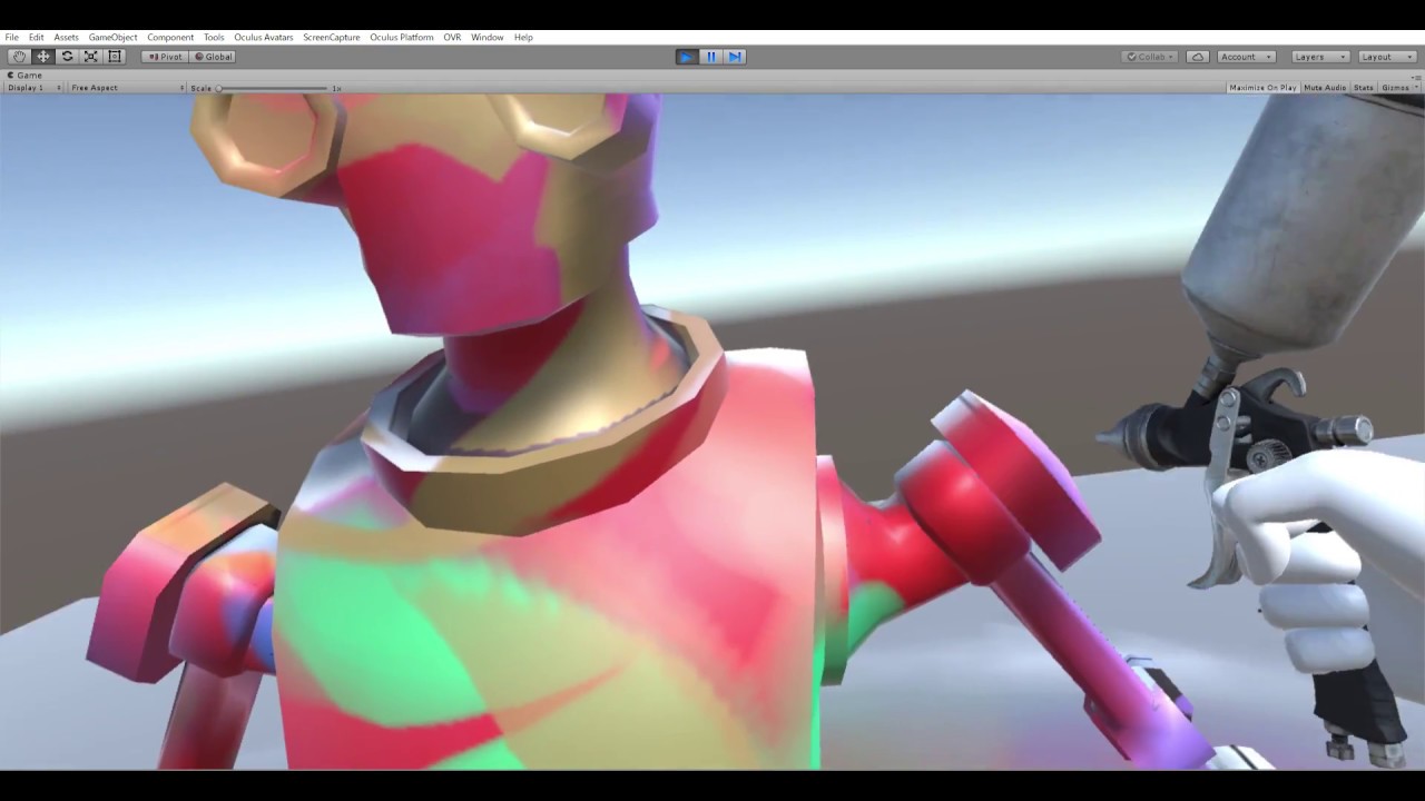 VR Spray Drawing With Unity YouTube