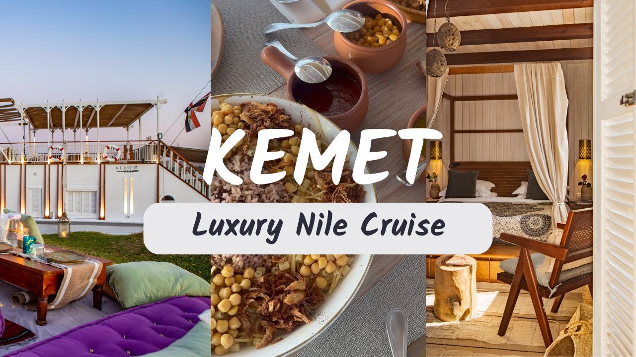 Kemet Dahabiya: Luxury Nile Cruise from Luxor to Aswan