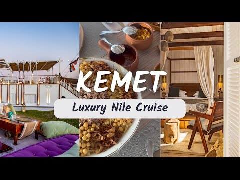 Kemet Dahabiya Luxury Nile Cruise From Luxor To Aswan 