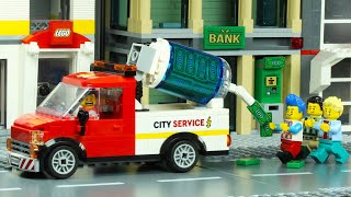Lego City Money Truck Transport Robbery