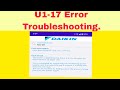 U1-17 Error TroubleshootingIn VRV |@electricalwithrohit