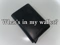 【What's in my wallet?】愛用しているミニマルウォレットの紹介！