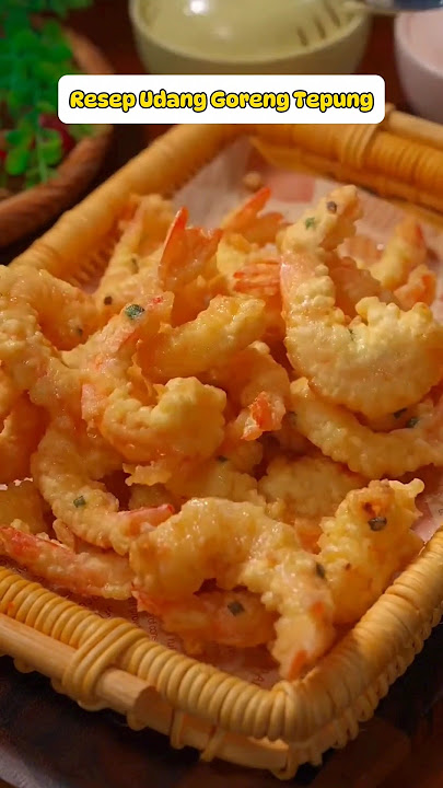 Resep Udang Goreng Tepung. #masakansimple #food