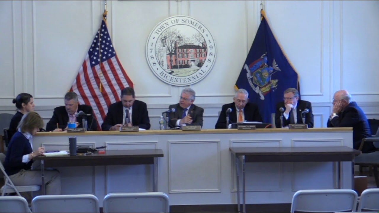 Town of Somers, N.Y. Town Board Meeting April 11, 2019 YouTube
