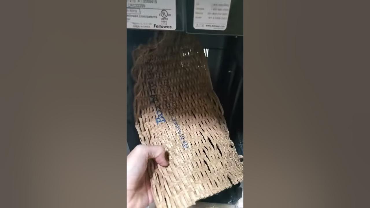 Cardboard Perforator DIY Paper Shredder Hack YouTube