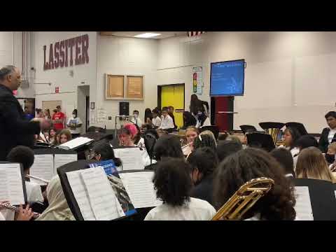 2022 Lassiter Middle School; 7th /8th Grade Spring Concert; Lullaby for Band