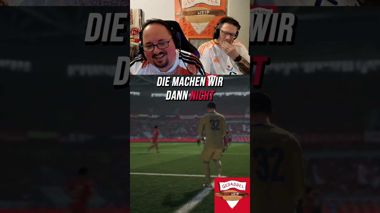 Gedaddel Rot Weiß 🎮 – Die TSG schickt die Erste vorbei! #f95tsg #f95 #eafc26 #shorts
