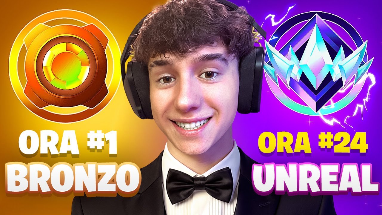 24 ORE per arrivare UNREAL su Fortnite!! *HO ESAGERATO*