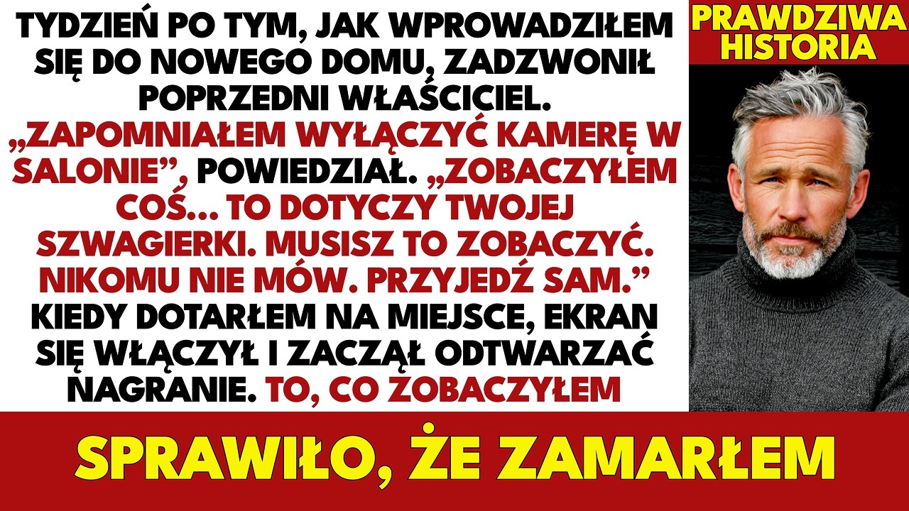 Tydzień Po Wprowadzce Zadzwonił Poprzedni Właściciel: „Zapomniałem O Kamerze W Salonie…”