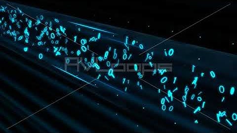 Binary Data Flows in Encrypted VPN Network Tunnel Information Tube - IncrediVFX - AVloops